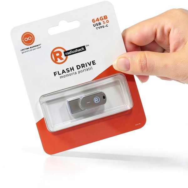 RadioShack 128GB Type-C Flash Drive USB 3.0 Zinc Alloy-3