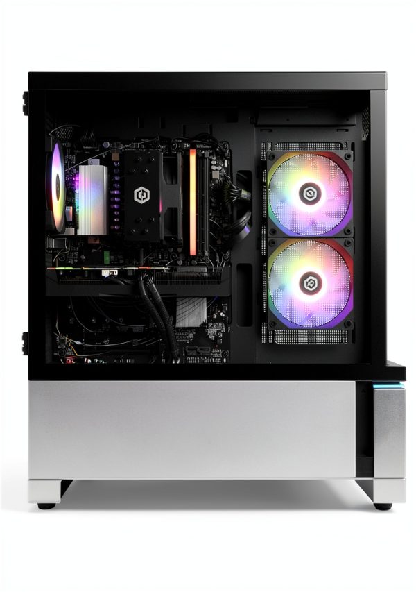 CyberPowerPC Gaming Desktop AMD Ryzen 5 RTX 5050 16GB-5