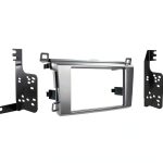 Toyota RAV4 Radio Dash Kit ABS Plastic Gray Finish-0