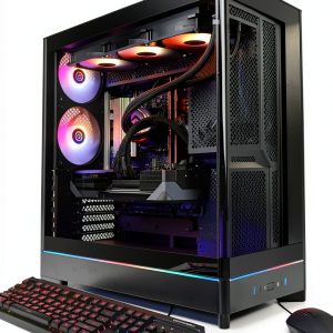 CyberPowerPC Gaming Desktop AMD Ryzen 7 9800X3D 32GB DDR5-0