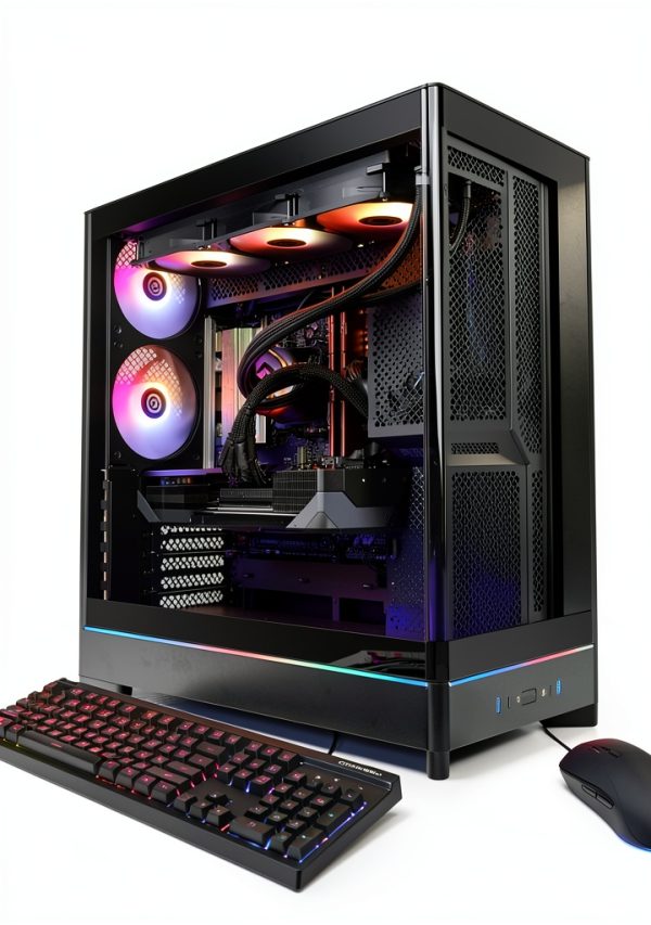 CyberPowerPC Gaming Desktop AMD Ryzen 7 9800X3D 32GB DDR5-0
